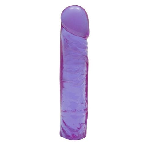 Crystal Jellies 8inch Classic Dong - Purple