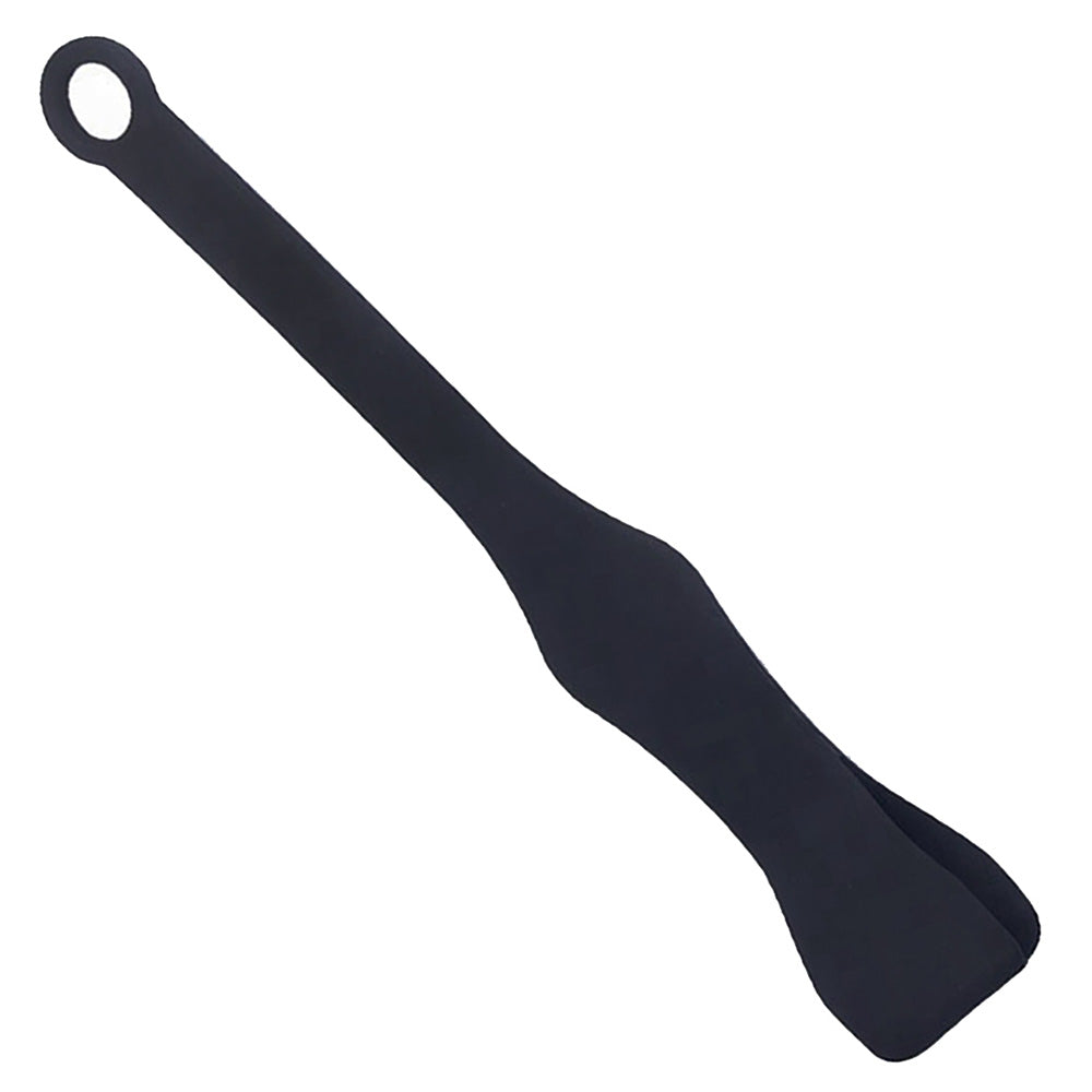 Love in Leather Silicone Paddle With Folded Tab