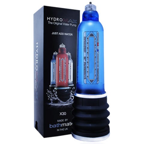 The Bathmate Hydromax7 X30 Penis Pump - Blue