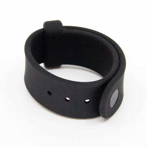 Love In Leather Adjustable Seamless Silicone Cock Ring