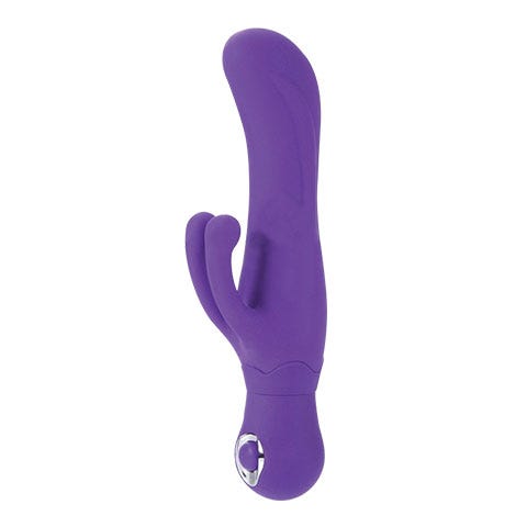 CalExotics Posh Silicone Double Dancer Rabbit Vibrator