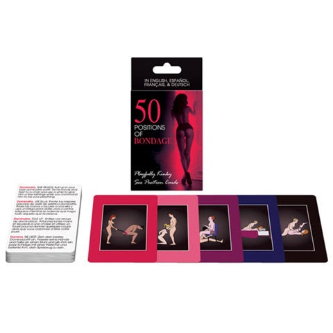 Kheper Games 50 Positions Of Bondage Card Game