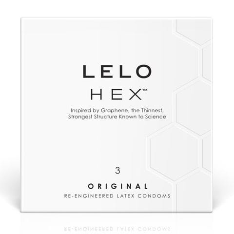 LELO Hex Original Condoms 3 Pack