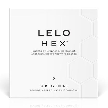 LELO Hex Original Condoms 3 Pack