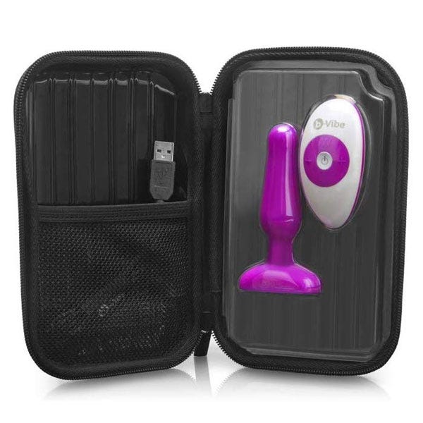 b-Vibe Novice Plug - Fuchsia