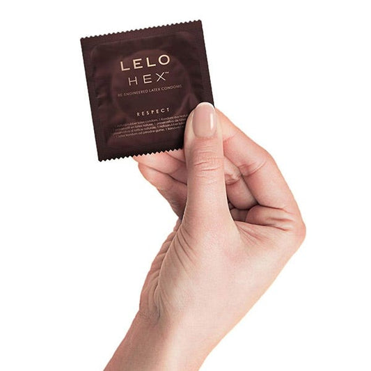 LELO Hex Respect XL Lubricated Condoms 36 Pack