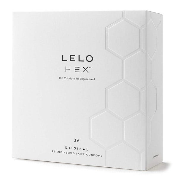 LELO Hex Original Luxury Condoms 36 Pack