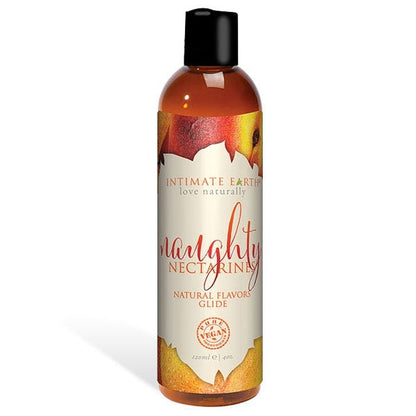 Intimate Earth Natural Flavour Naughty Nectarine Lubricant