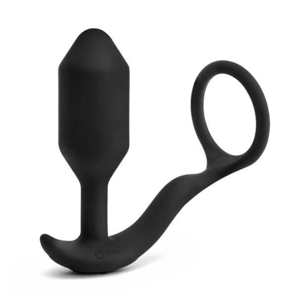 b-Vibe Extra-Large Vibrating Snug and Tug Butt Plug