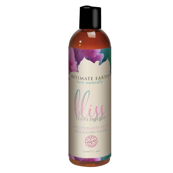 Intimate Earth Bliss Anal Relaxing Water Based Lubricant Glide 120ml