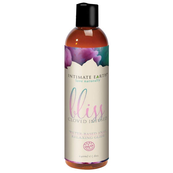 Intimate Earth Bliss Anal Relaxing Water Based Lubricant Glide 240ml