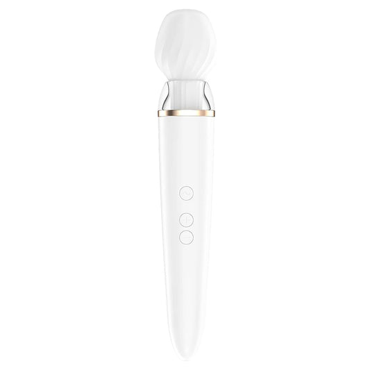 Satisfyer Double Wand-er Dual-Ended Massager with Attachment