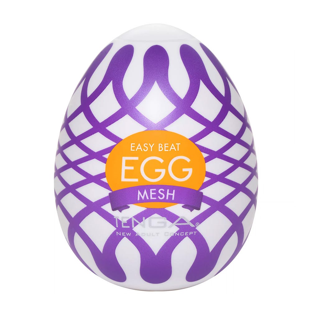 Tenga Easy Ona-Cap Egg Stroker - Mesh