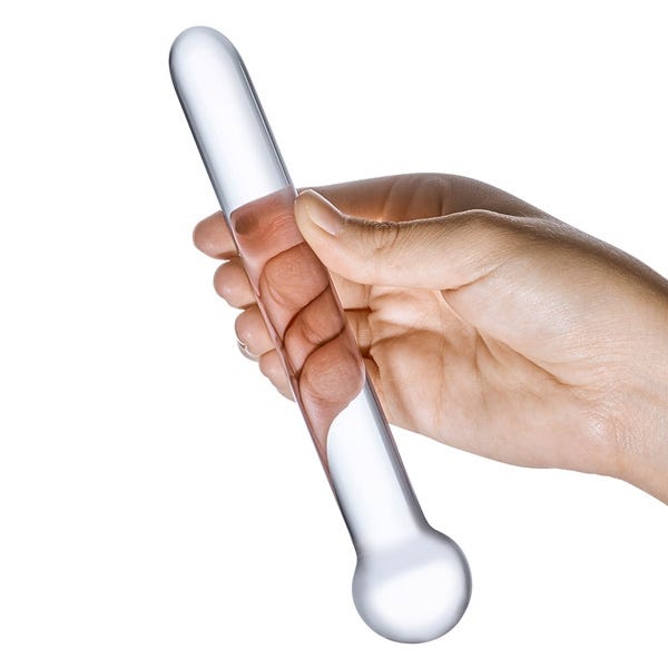 Glas 7-inch Straight Glass Dildo