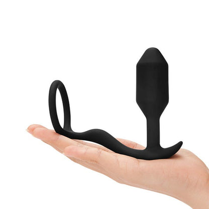 b-Vibe Snug & Tug Cock Ring and Butt Plug