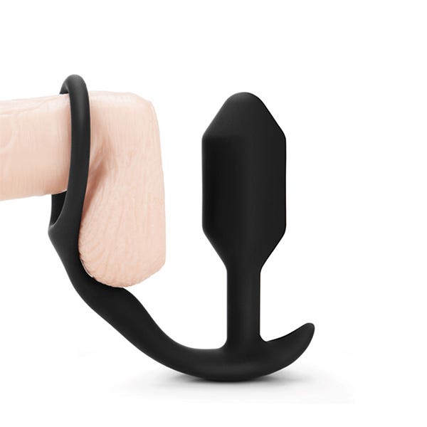 b-Vibe Snug & Tug Cock Ring and Butt Plug