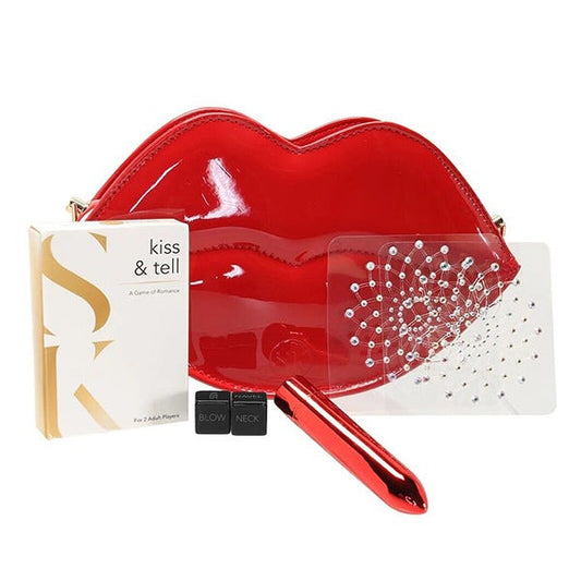 Secret Kisses Rouge Gift Set with Bullet Vibrator