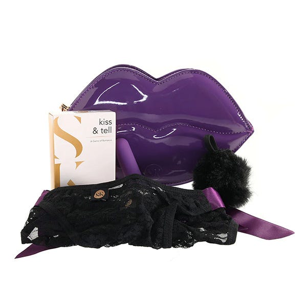 Secret Kisses Voilet Gift Set with Bullet Vibrator