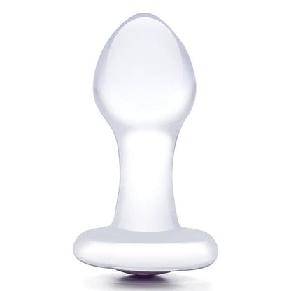 Glas 3.5-inch Bling Glass Butt Plug