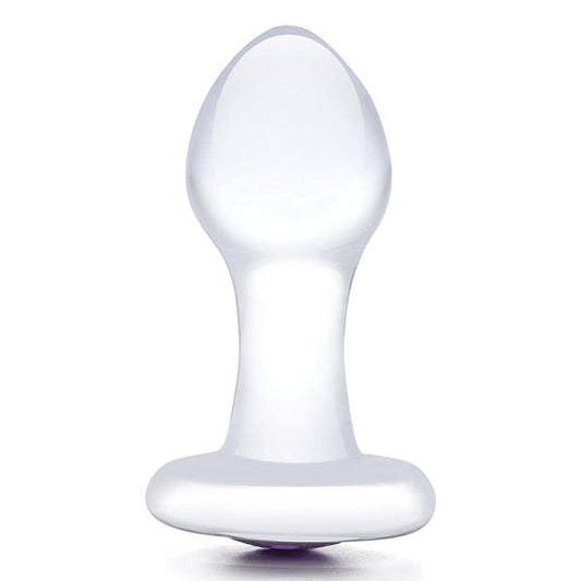 Glas 3.5-inch Bling Glass Butt Plug