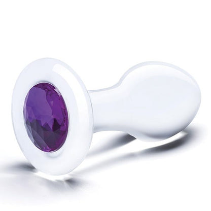 Glas 3.5-inch Bling Glass Butt Plug