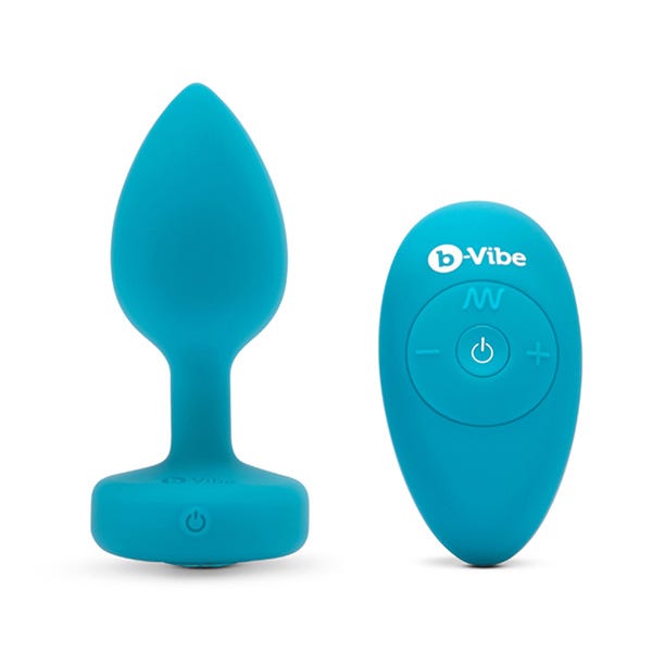 B-Vibe Vibrating Jewel Remote-Controlled Butt Plug