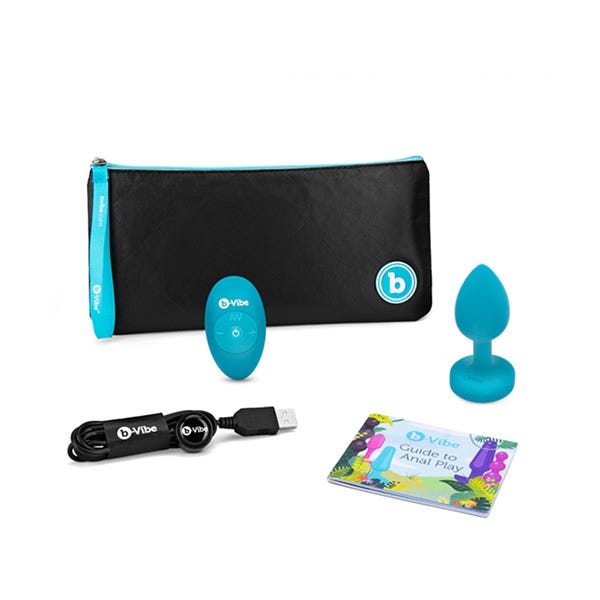 B-Vibe Vibrating Jewel Remote-Controlled Butt Plug