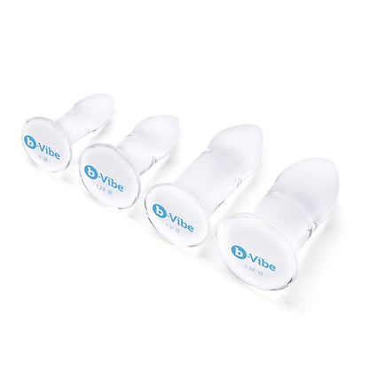 B-Vibe Glass Anal Dilators Set