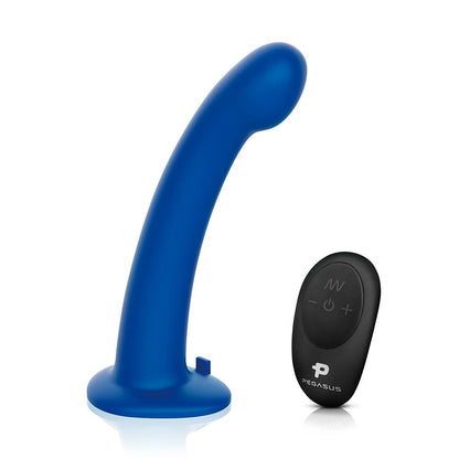 Pegasus 8-Inch Remote Controlled P-Spot Silicone Dildo & Harness