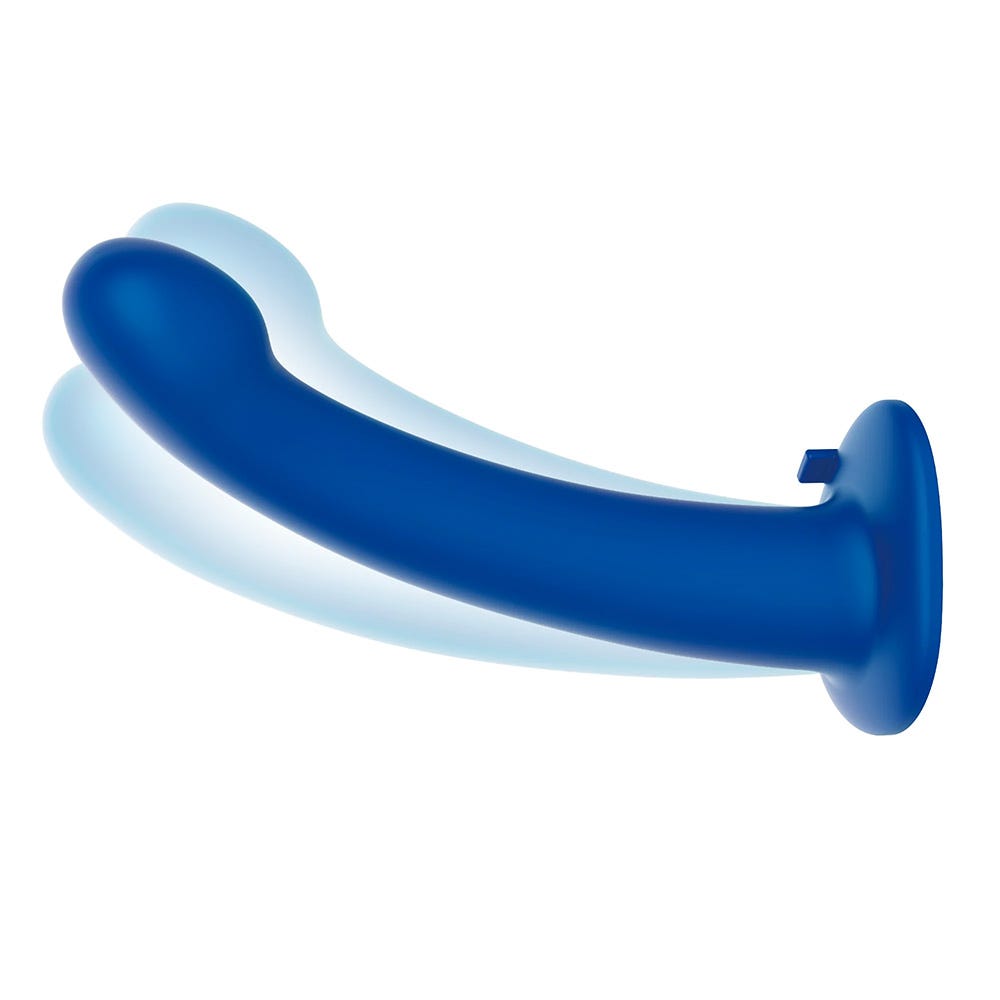 Pegasus 8-Inch Remote Controlled P-Spot Silicone Dildo & Harness