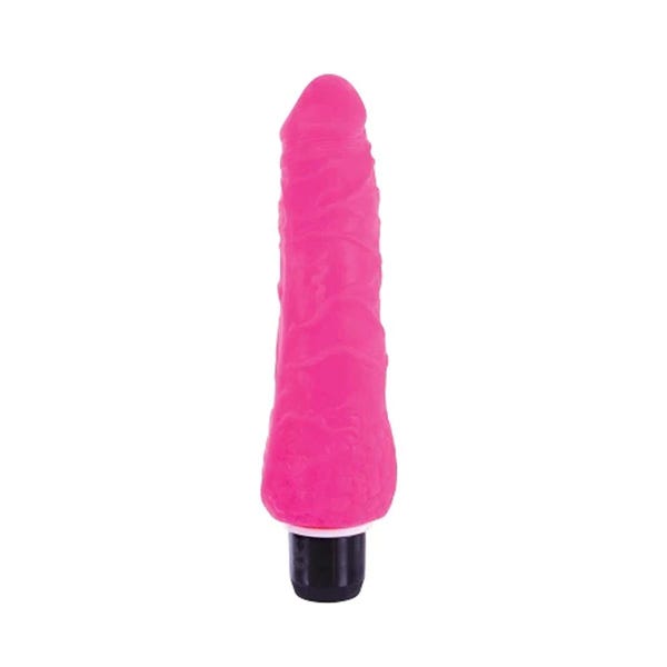 Excellent Power True Feel 6.5-Inch Dual Density Realistic Smooth Dildo Vibrator