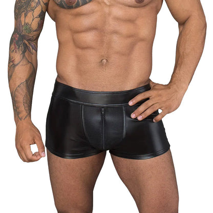 Noir Mens 3D Net Shorts