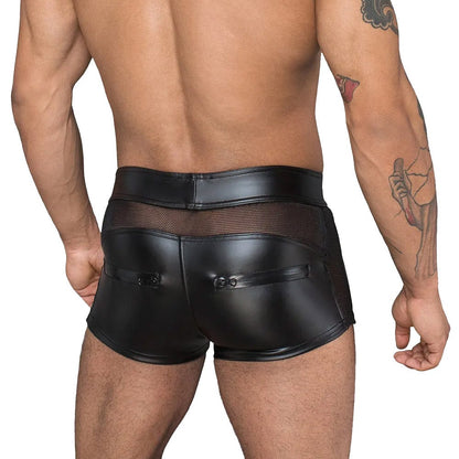 Noir Mens 3D Net Shorts