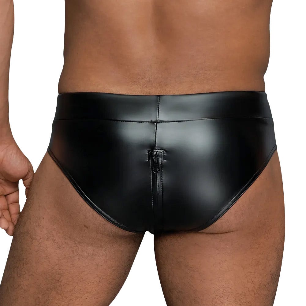 Noir Mens Zipper Shorts