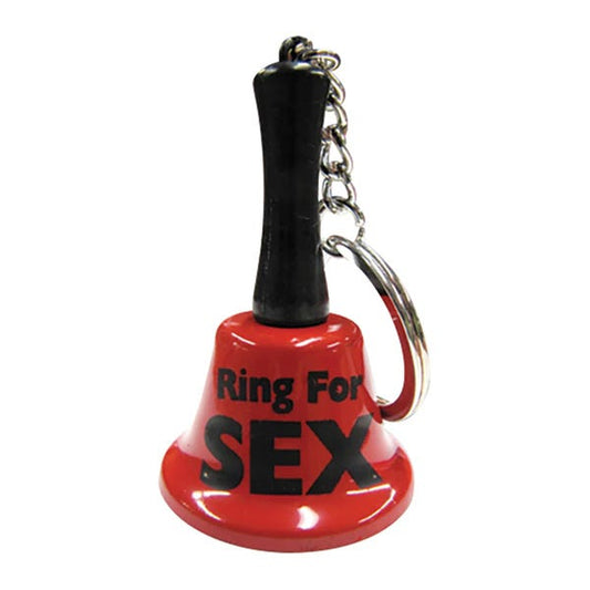 Ozzie Creations Ring For Sex Bell Keychain