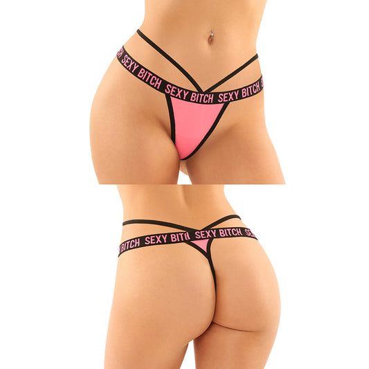 Fantasy Lingerie Vibes Sexy Bitch 2 Panty Pack