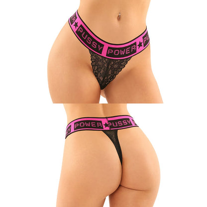 Fantasy Lingerie Pussy Power Brief & Thong Pack