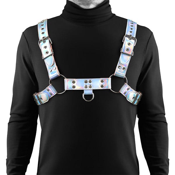 Cosmo Bondage Dare Rainbow Harness - M/L