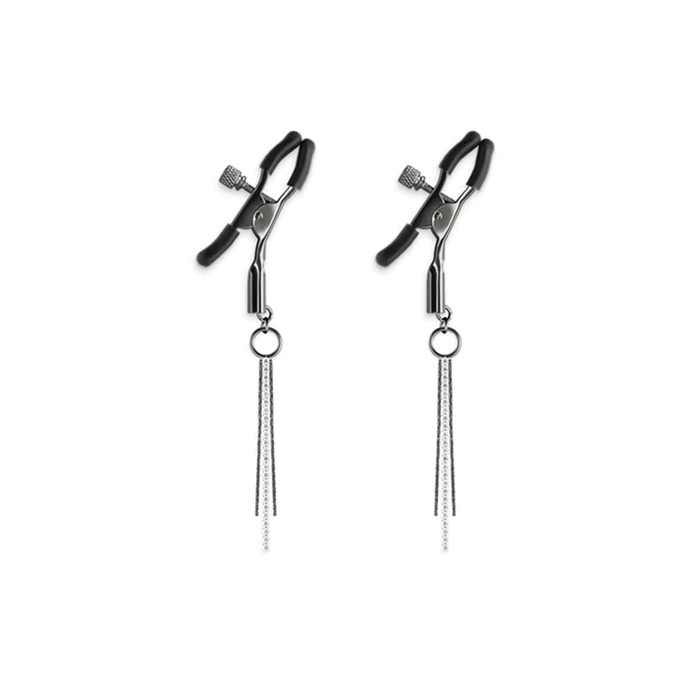 Bound D3 Adjustable Nipple Clamps with Tassels