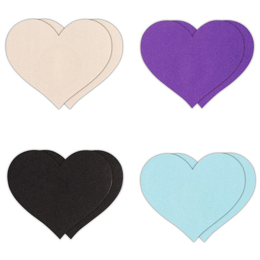 Pretty Pasties Heart Assorted 4-Pack