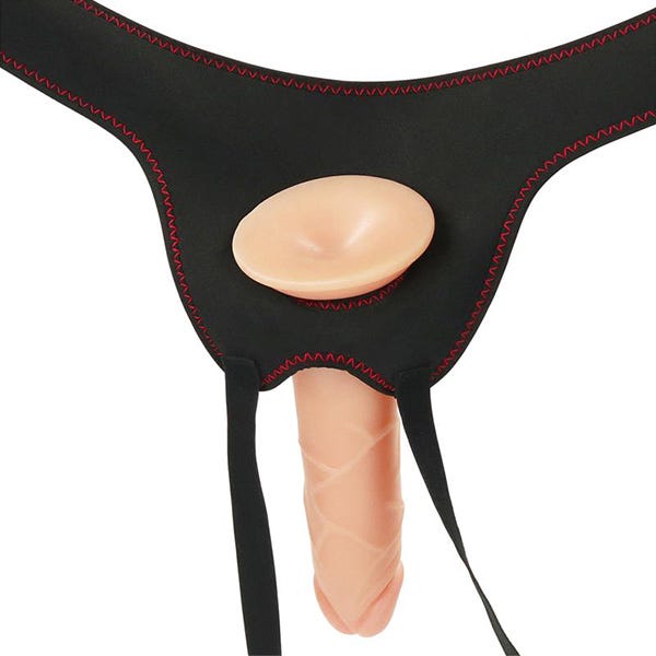 Ingen 7.5-Inch Strap-On with Vibrating Dildo