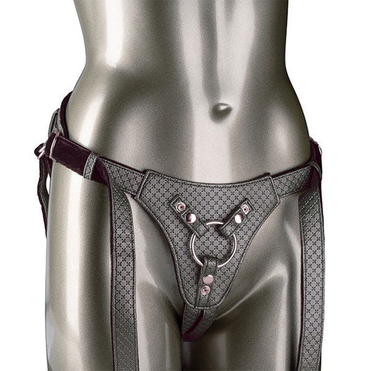 Her Royal Harness The Regal Queen Pewter Harness