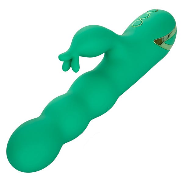 California Dreaming Sonoma Satisfyer Green Vibrator and G-Spot Stimulator