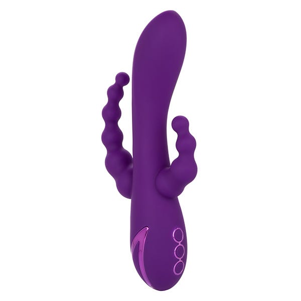 California Dreaming Long Beach Bootylicious Triple-Action G-Spot and Anal Rabbit Vibrator