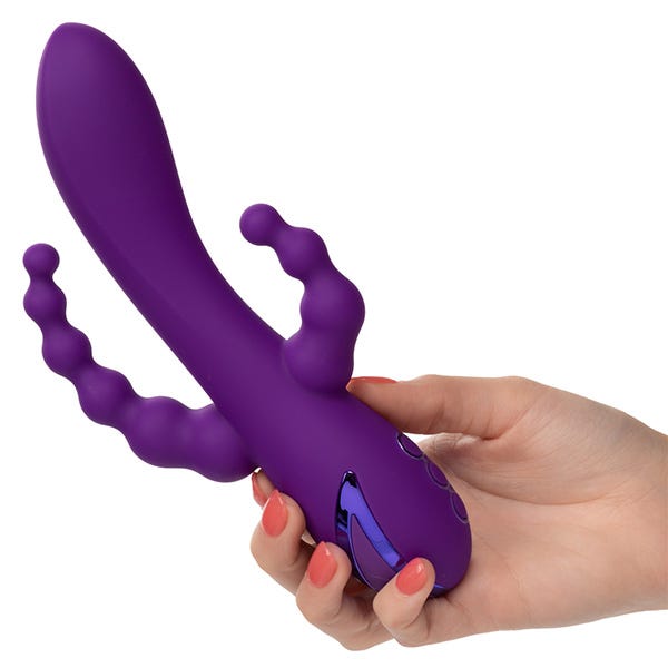 California Dreaming Long Beach Bootylicious Triple-Action G-Spot and Anal Rabbit Vibrator