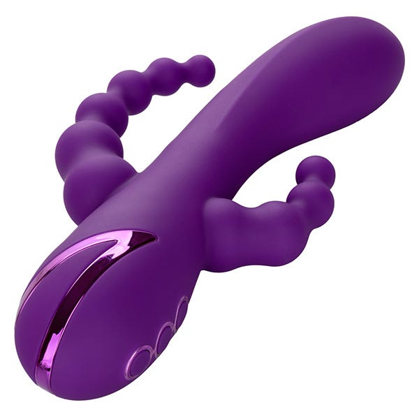 California Dreaming Long Beach Bootylicious Triple-Action G-Spot and Anal Rabbit Vibrator