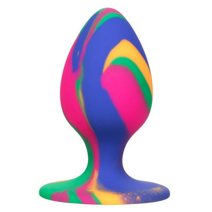 Cheeky Medium Silicone Tie-Dye Silicone Butt Plug