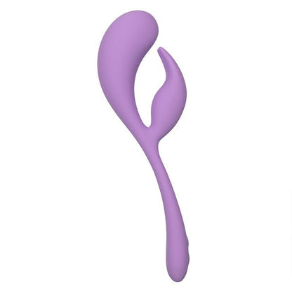 Elle Liquid Silicone Dual Flicker Clitoral Teaser and Vibrator