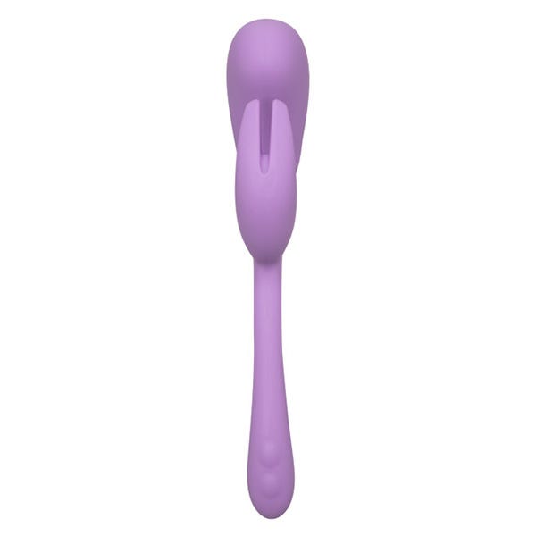 Elle Liquid Silicone Dual Flicker Clitoral Teaser and Vibrator