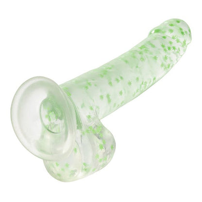 CalExotics Naughty Bits I Leaf Dick Glow-in-the-Dark Weed Leaf Dong